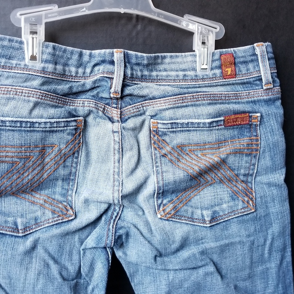 7 for all mankind jeans size 27